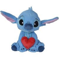 Peluche Disney Stitch w/Heart 25cm