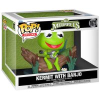 FUNKO POPS Deluxe The Muppets Kermit w/Banjo 1673