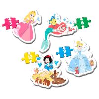 CLEMENTONI Disney Princess My First Puzzle 3-6-9-12pcs