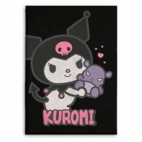 SANRIO Hello Kitty Kuromi Flannel blanket 110x150cm