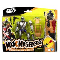 HASBRO Star Wars Mix Mashers The Mandalorian & Grogu Deluxe figure 12cm