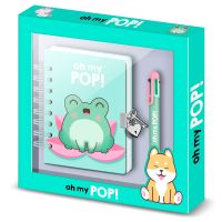 KARACTERMANIA Oh My Pop! Froggy Diary + pen