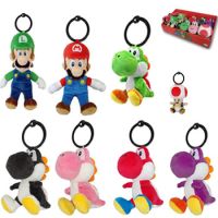 Peluche a Clip SuperMario Assortiti 14cm