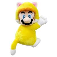 Peluche Mario Gatto Mani Magnetiche 19cm