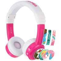 BUDDYPHONES Cuffia InFlight Rosa