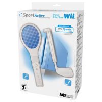 BB Racchetta Tennis + Mazza Golf Wii
