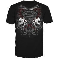 T-Shirt Superman Indistruttibile Nero M