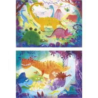 CLEMENTONI Dinosaurs puzzle 2x20pcs