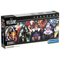 CLEMENTONI Disney Villains panorama puzzle 1000pcs