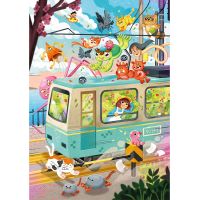 Puzzle 500pz Japan Tour Treno per Kamakura