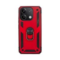Vivid Ring Rugged Armor Case Redmi Note 13 5G Red