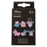 LOUNGEFLY Loungefly Disney Stitch & Angel Mystery Blind Box Enamel Pin assorted