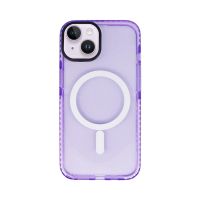 Vivid Magsafe Silicone Case Apple iPhone 14 Purple
