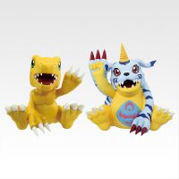 BANPRESTO Digimon Adventure Clash of Light and Darkness Agumon & Gabumon Ichibansho figure 7cm