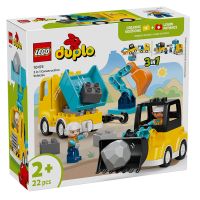 10475 Duplo Town Veicoli da Cantiere 3 in 1
