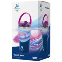 BIALETTI Borraccia Termica Viola Milano Cortina