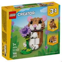 31376 Creator 3 in 1 Simpatico Criceto con Fiore