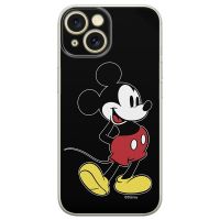 Disney Case Apple iPhone 15 Mickey Full Print Smiley Black