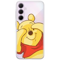Disney Case Samsung Galaxy A35 5G Winnie the Pooh Partial Print Hiding Transparent