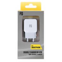 FREAKS Caricatore Universale 2 USB Slot Bianco