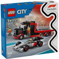 60493 City Display Truck F1 con Auto da Corsa Audi F1