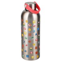 Paladone Borraccia Metallica Super Mario Icons