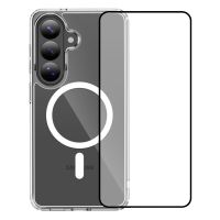 Vivid Set MagSafe Acrylic Case + Full Face Tempered Glass Samsung Galaxy S26+