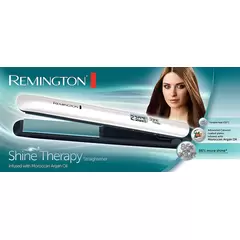 Remington Shine Therapy S8500 Πρέσα Μαλλιών με Κεραμικές Πλάκες White