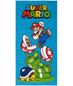 Telo Mare Poliestere Super Mario 70x140cm