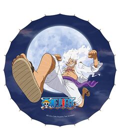Ombrello Parasole Wagasa One Piece Monkey D.Luffy Gear 5th