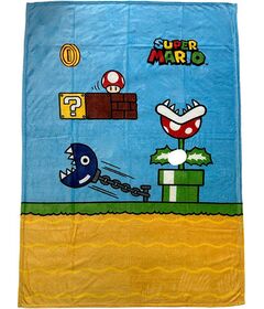 Coperta in Pile Super Mario 130x180cm