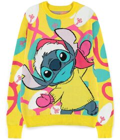 Christmas Sweater Lilo & Stitch Fluorescent L KW410134DNY-L