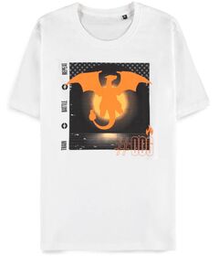 T-Shirt Pokemon Charizard Train Battle Repeat Uomo L TS148651POK-L