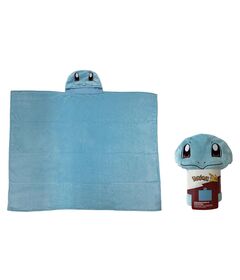 Coperta in Pile con Cappuccio Pokemon Squirtle