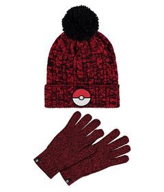 Hat + Gloves Pokemon Logo GS437313POK