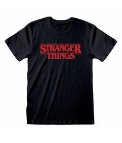 T-Shirt Stranger Things Logo L STR02883TSBLL