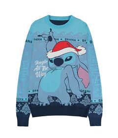 Maglione Natale Stitch Jingle All the Way L KW078276DNY-L