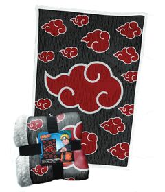 Coperta Sherpa Naruto Shippuden Logo Akatsuki