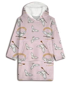 Poncho Invernale in Pile Harry Potter Edvige 7/14 Anni