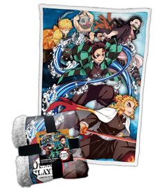 Coperta Sherpa Demon Slayer Personaggi