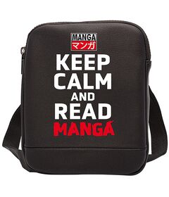 Borsello Keep Calm Read Manga TGGBAG004