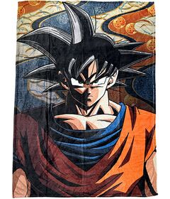 Coperta in Pile Dragon Ball Goku 130x180cm