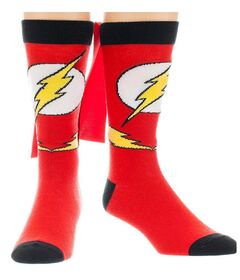 Calzini 1 Paio DC Comics Flash con Mantello