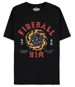 T-Shirt Stranger Things Hellfire Club Fireball Him L TS265115STT-L