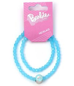Collana Barbie Perle Blu e Cuore