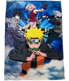Coperta in Pile Naruto Shippuden 130x180cm