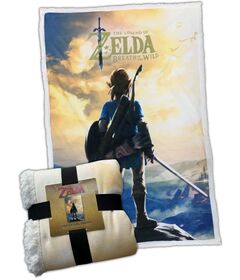 Coperta Sherpa The Legend of Zelda Breath of The Wild