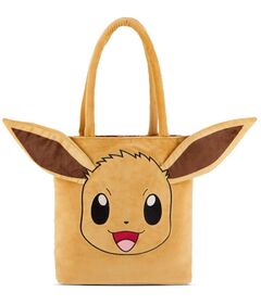 Novelty Tote Bag Pokemon Eevee Face Plush LT301042POK