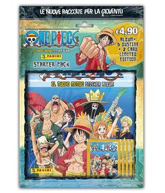 PANINI Stickers One Piece Starter Set 5.23094E+11
