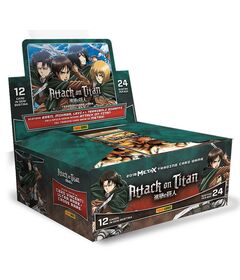 Attack on Titan Card Box 24 Buste
